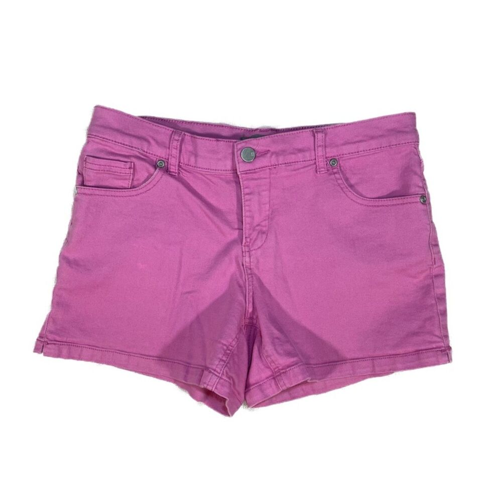 New York & Company | Bubblegum Pink Denim Shorts | Size 6